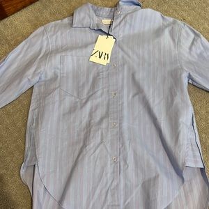 zara kids button up